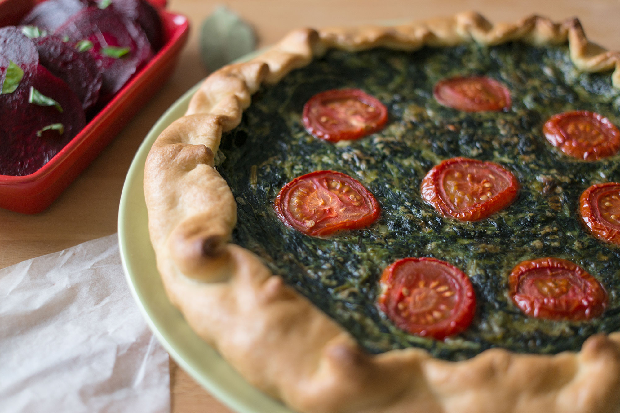 Spinach Quiche