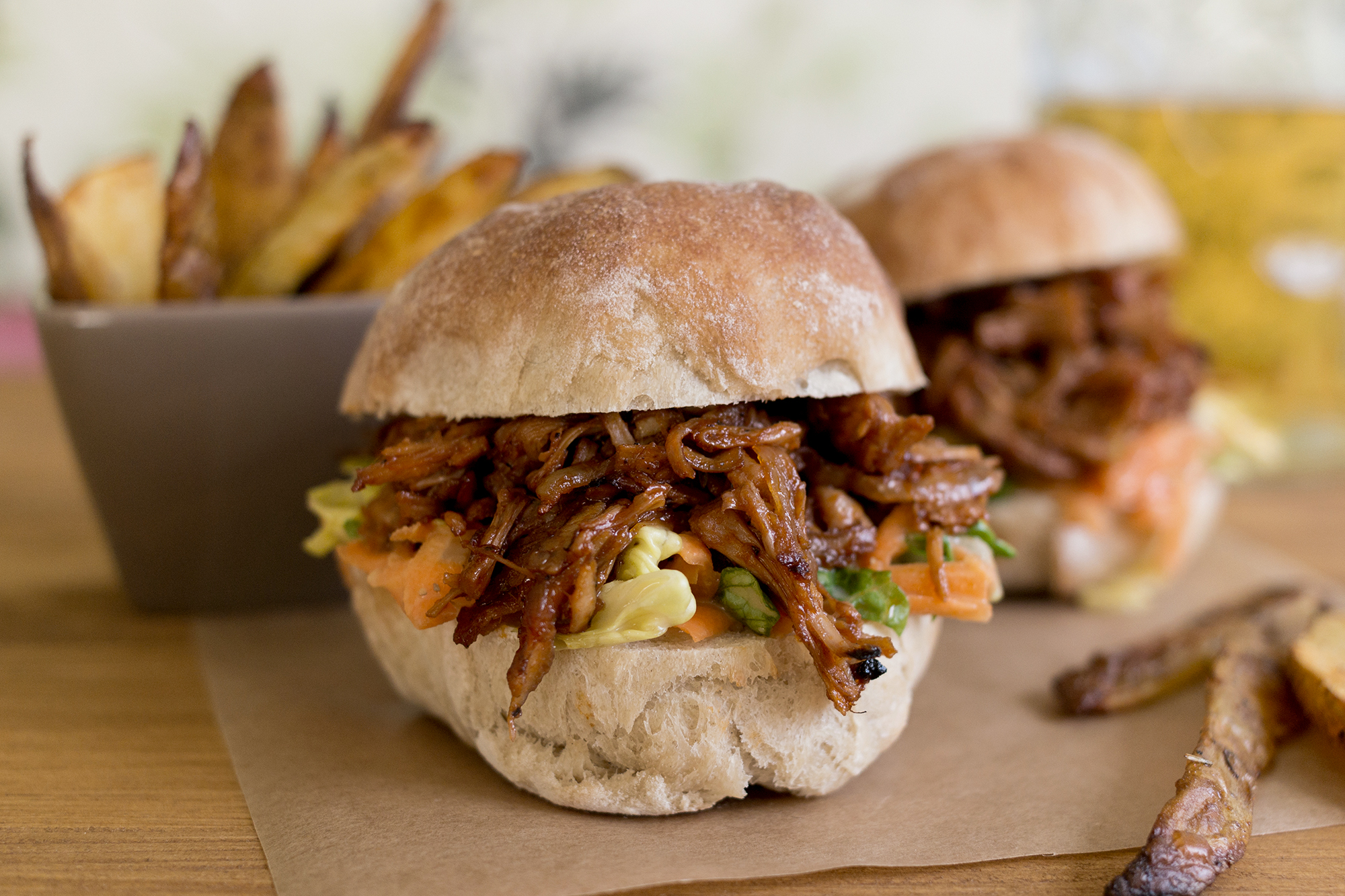 BBQ Pulled “Pork” Bun